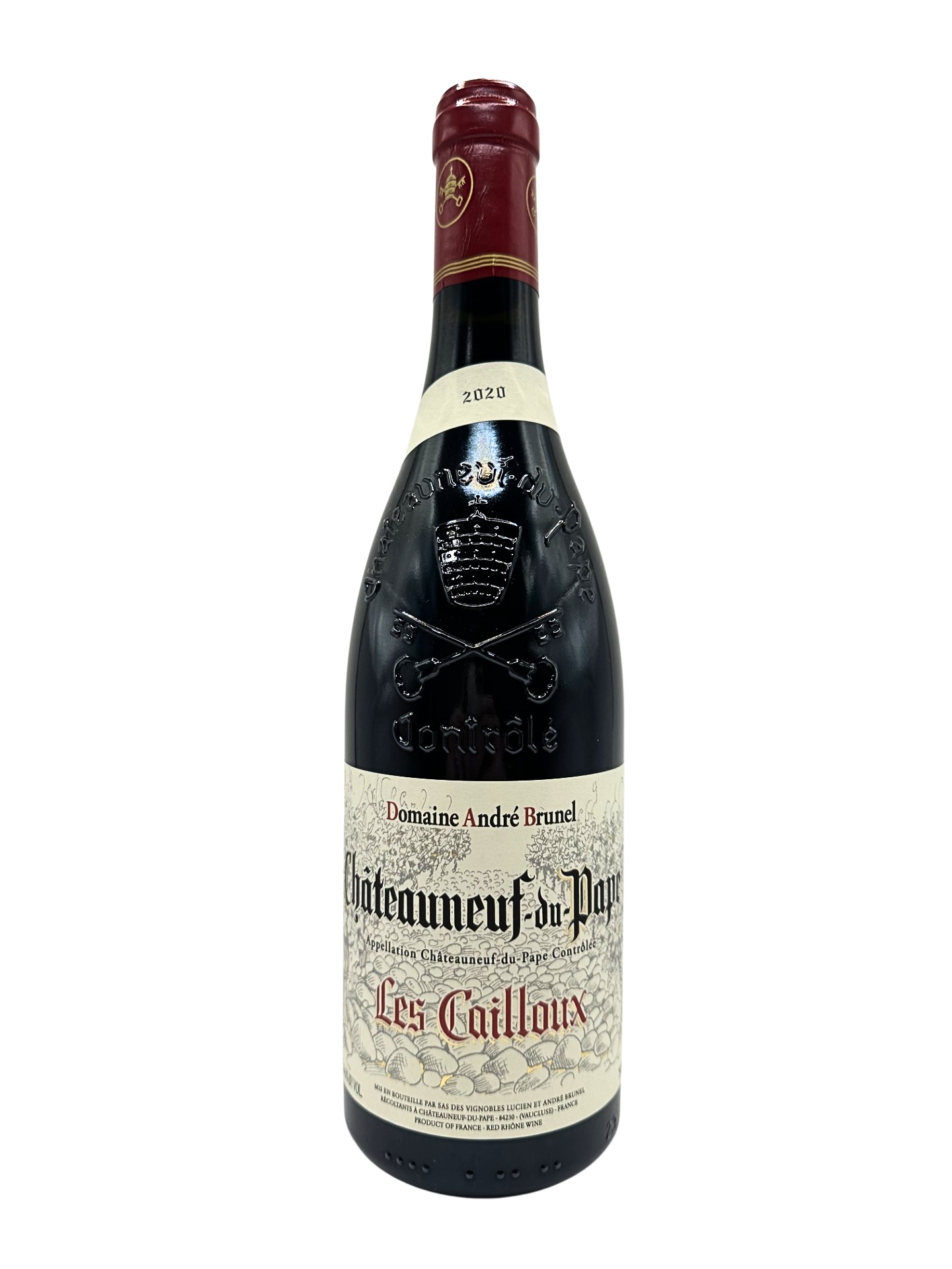 アンドレ ブルネル シャトーヌフ デュ パプ ルージュ レ カイユ 2020　Andre Brunel Chateauneuf du Pape Rouge Les Cailloux 2020