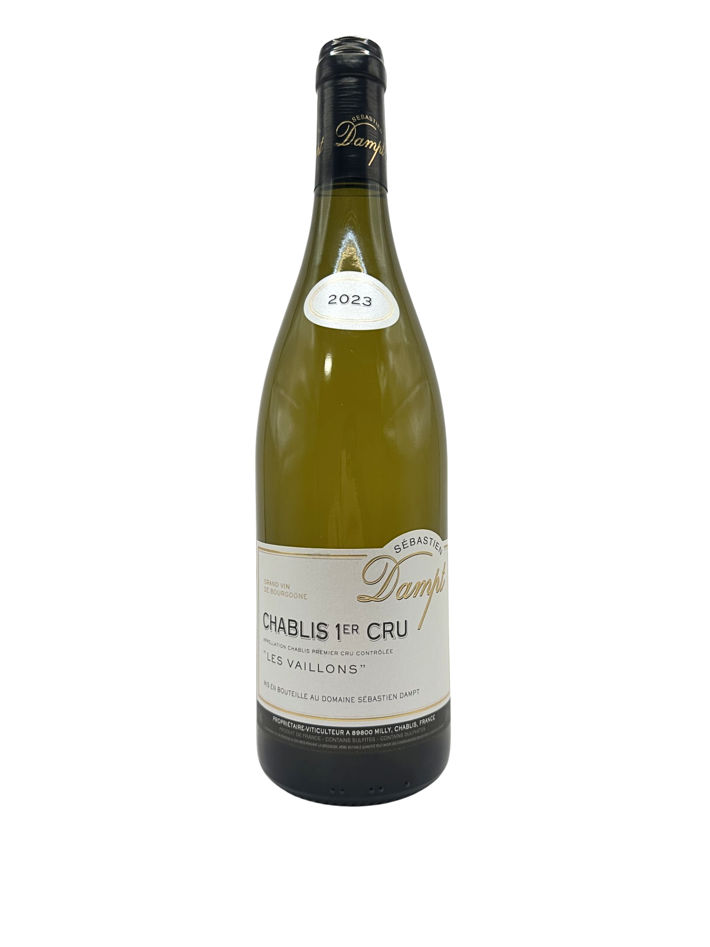 セバスチャン・ダンプ シャブリ プルミエ・クリュ レ・ヴァイヨン 2023 Sebastien Dampt Chablis Premiere Cru Les Vaillons 2023